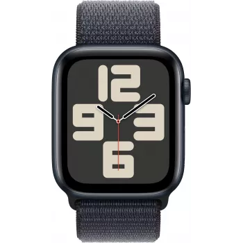 Apple Watch SE 2 GPS + Cellular 44mm, polnoc, Sport Loop (MRHC3ET/A)