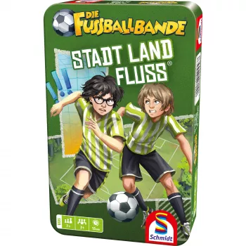 SCHMIDT SPIELE DIE FUSSBALLBANDE: Mesto, krajina, rieka – futbalový slovný blok