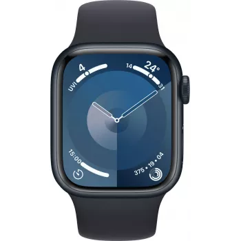 Apple Watch 9 GPS + Cellular 41mm, polnoc, Sport Band M/L (MRHT3ET/A)