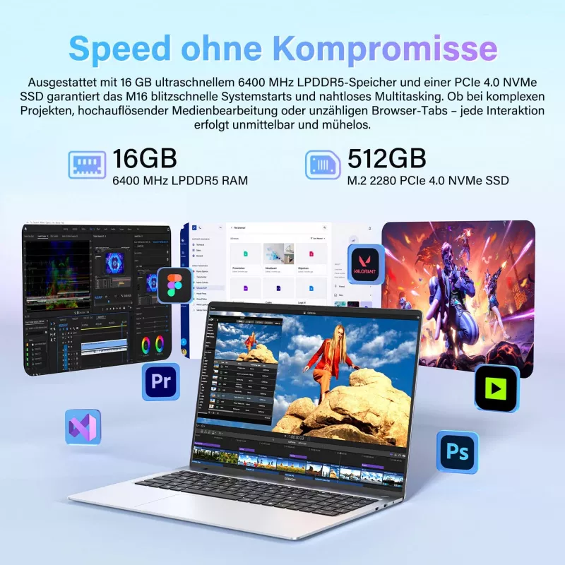 GEEKOM GeekBook M16 16