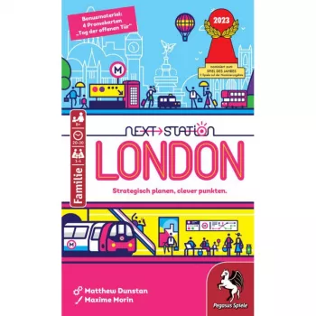 PEGASUS Next Station London - Flip & Write stolová hra, 1-4 hráči, od 8 rokov
