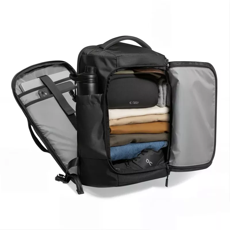 TECH-PROTECT DEFENDER S70 Ryanair a Wizzair cestovný laptop cabin batoh 24L 40x30x20 čierny
