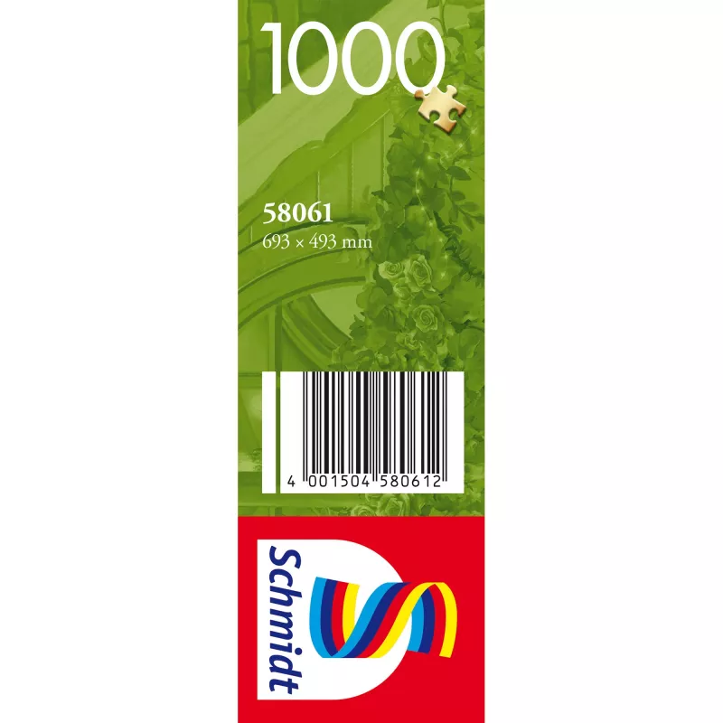 Schmidt Spiele 58061 Ein Häuschen zum Verlieben 1000-dielne puzzle