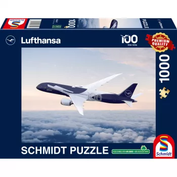 SCHMIDT SPIELE 100 Jahre Lufthansa 1000-dielne puzzle