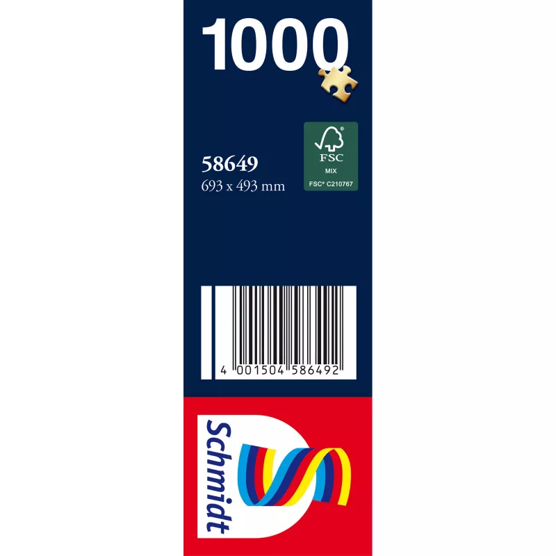 SCHMIDT SPIELE 100 Jahre Lufthansa 1000-dielne puzzle