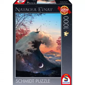 Schmidt Spiele Natacha Einat: Hinter dem Horizont 1000-dielne puzzle