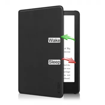 Tech-Protect SmartCase folio puzdro pre Kindle Paperwhite 11. generácia / Signature Edition - čierne