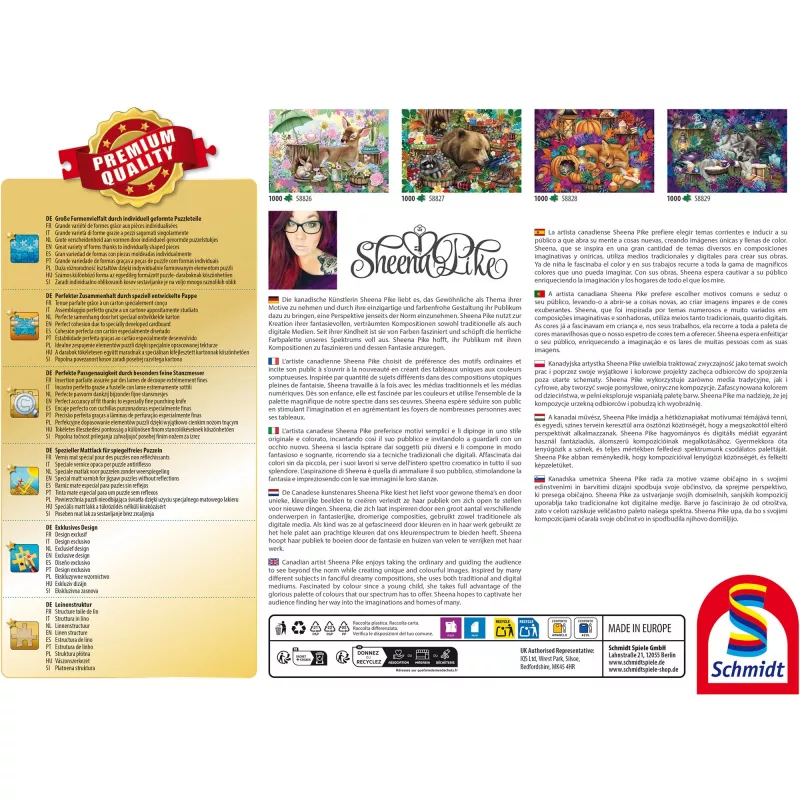 Schmidt Spiele Sheena Pike: Winter Dream 1000-dielne puzzle (58829)