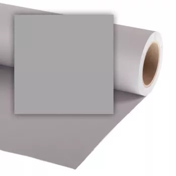 COLORAMA STORM GREY bezšvové papierové pozadie 1,35 x 11 m