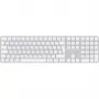 Apple Magic Keyboard s Touch ID a numerickou klávesnicou, ruské rozloženie, biele klávesy (MXK73RS/A)