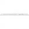 Apple Magic Keyboard s Touch ID a numerickou klávesnicou, ruské rozloženie, biele klávesy (MXK73RS/A)