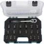 Makita E-30069 Impact Black sada rázových nástrčných kľúčov s račňou