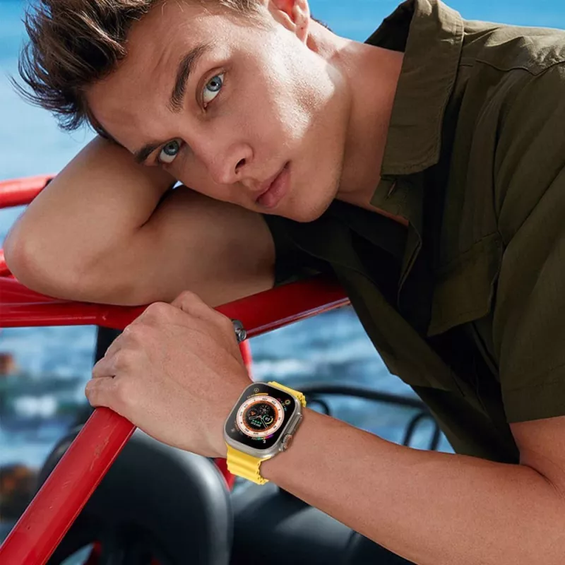 TECH-PROTECT ICONBAND PRO remienok na Apple Watch 42/44/45/49mm čierny