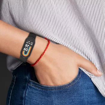 TECH-PROTECT ICONBAND silikónový náhradný remienok pre Xiaomi Smart Band 8 / 8 NFC, béžový