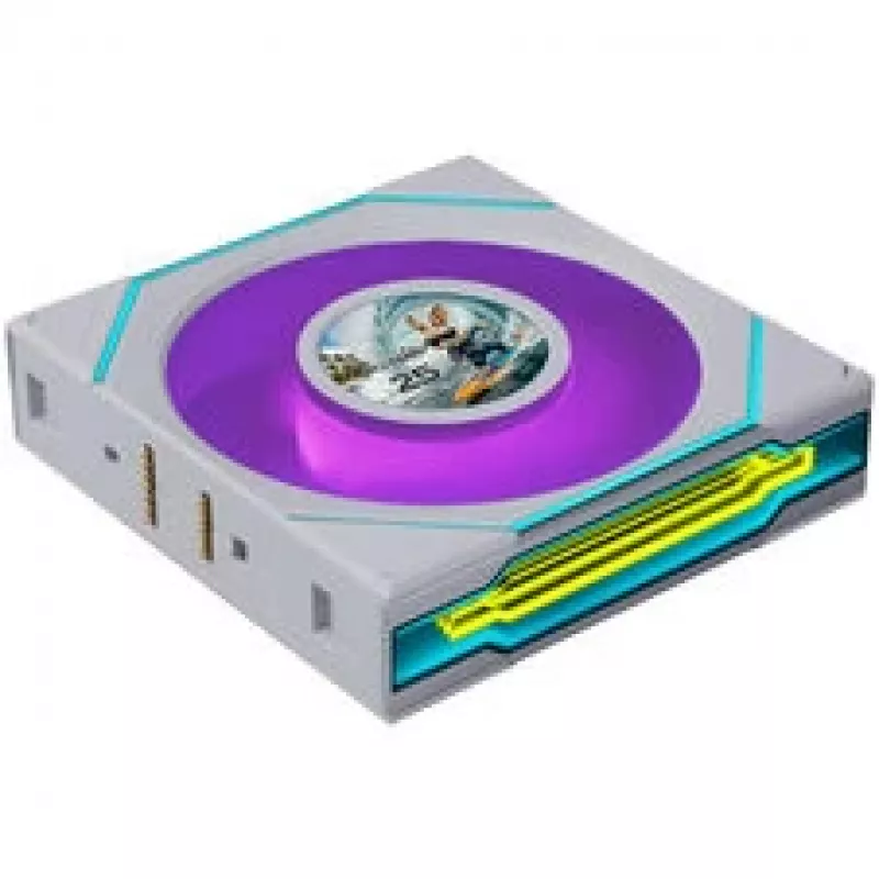 Lian Li UNI FAN SL-INF 120 FLEX Wireless ARGB Reverse Blade 120 mm ventilátor, balenie 3 ks, biely