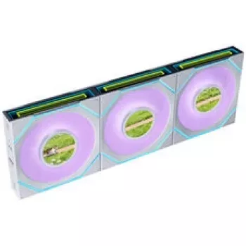 Lian Li UNI FAN SL-INF 120 FLEX Wireless ARGB Reverse Blade 120 mm ventilátor, balenie 3 ks, biely