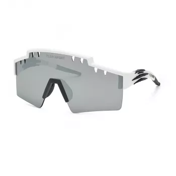 Philipp Plein Sport pánske slnečné okuliare SSP001-9905WW - čierny rám, sivé sklá, 99 mm