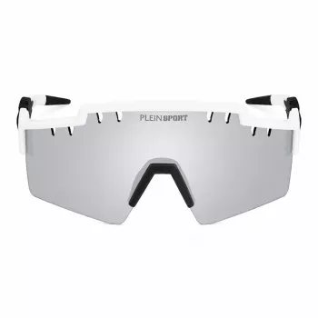 Philipp Plein Sport pánske slnečné okuliare SSP001-9905WW - čierny rám, sivé sklá, 99 mm