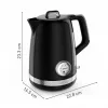 Tefal Soleil KO3558E0 kanvica 1,7L 2400W čierna