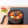 TEFAL Ingenio 16 cm veko z tvrdeného skla so sklopnou rukoväťou L9846153