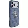 Guess 4G Big Logo ochranné puzdro pre iPhone 17 Pro Max / 18 Pro Max - modré