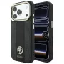 Guess 4G Stripe Round and Classic Logos MagSafe puzdro pre Apple iPhone 18 Pro / 17 Pro - čierna
