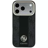 Guess 4G Stripe Round and Classic Logos MagSafe puzdro pre Apple iPhone 18 Pro / 17 Pro - čierna
