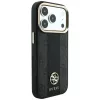 Guess 4G Stripe Round and Classic Logos MagSafe puzdro pre Apple iPhone 18 Pro / 17 Pro - čierna