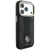 Guess 4G Stripe Round and Classic Logos MagSafe puzdro pre iPhone 18 Pro Max / 17 Pro Max - čierna