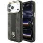 Guess 4G Stripe Round & Classic Logos MagSafe puzdro pre iPhone 18 Pro Max / 17 Pro Max - hnedé