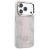 Guess 4G Stripe Round & Classic Logos MagSafe puzdro pre iPhone 18 Pro / 17 Pro - ružová