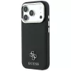 Guess Saffiano Small 4G & Classic Logo MagSafe puzdro pre Apple iPhone 17 Pro Max / 18 Pro Max - čierna