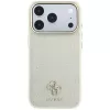 Guess Stripe Peony 4G Logo MagSafe puzdro pre Apple iPhone 18 Pro / 17 Pro – béžová