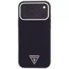 Guess Kevlar Triangle Logo MagSafe puzdro pre iPhone 17 Pro / 18 Pro - bordová