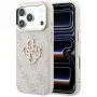 Guess 4G & Big Resin Logo puzdro pre iPhone 17 Pro Max / 18 Pro Max - ružová