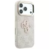 Guess 4G & Big Resin Logo puzdro pre iPhone 17 Pro Max / 18 Pro Max - ružová