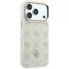 Guess Peony 4G Small Logo MagSafe puzdro pre iPhone 18 Pro / 17 Pro - béžová