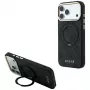 Guess Ring Stand 360 4G Classic Logo MagSafe puzdro pre iPhone 18 Pro / 17 Pro, čierna