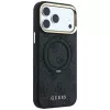 Guess Ring Stand 360 4G Classic Logo MagSafe puzdro pre iPhone 18 Pro / 17 Pro, čierna