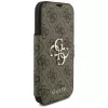 Guess Book 4G Metal Logo puzdro pre Apple iPhone 18 Pro / 17 Pro – hnedá