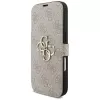 Guess Book 4G Metal Logo folio puzdro pre iPhone 16 Pro / 17 Pro - ružová