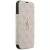 GUESS Book 4G Metal Logo folio puzdro pre iPhone 18 Pro Max / 17 Pro Max - ružová