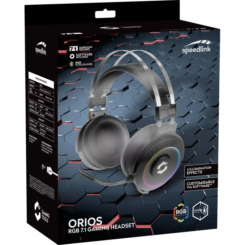 Speedlink Orios headset (SL-860005-BK)