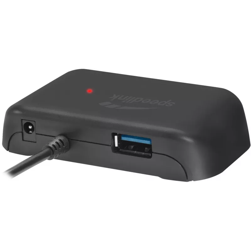 Speedlink Snappy Evo rozbočovač USB-C na 4-portový USB 3.0 (SL-140202-BK)