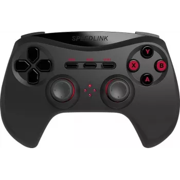 Speedlink Strike NX bezdrôtový gamepad pre PC/PS3, čierny (SL-650100-BK-01)