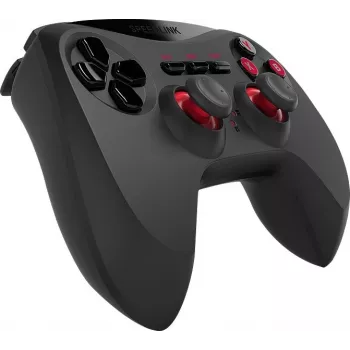 Speedlink Strike NX bezdrôtový gamepad pre PC/PS3, čierny (SL-650100-BK-01)