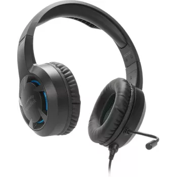 SPEEDLINK SL-450305-BK káblový on-ear herný headset s mikrofónom potláčajúcim hluk, USB-A, 30mm meniče, 1,8m kábel, čierny