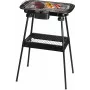 Techwood TBQ-836P Elektrický gril so stojanom, 2000W, 36,5 cm chrómový gril, čierny