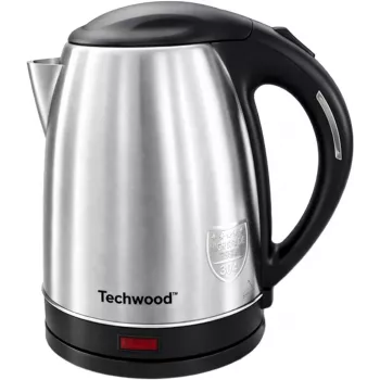 Techwood TBI-018 rýchlovarná kanvica z nehrdzavejúcej ocele 1,8 L, strieborná (TBI-018)