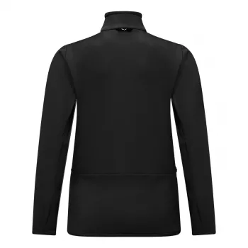 SALEWA Puez Cammino PL dámska mikina na zips Black Out (EU 38 / M)